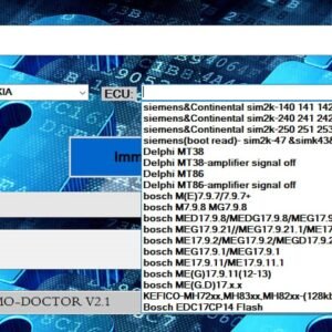 Immo Doctor v2.1 Immobilizer Repair Software – Full Licensed Version
